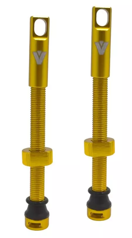 Wentyle Bezdętkowe Tubeless VINI 60mm Złote