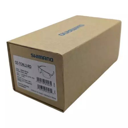Okulary rowerowe Shimano TECHNIUM CE-TCNL2 L Ridescape szosowe biały mat - ECETCNL2RDW02