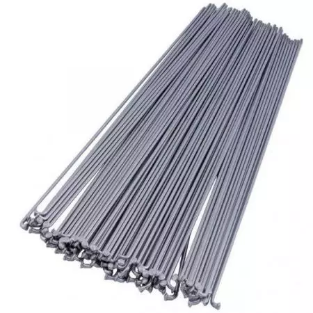 Szprychy rowerowe SLE ocynk srebrne 184 mm 100 szt. - SZP-184 - SZP-184