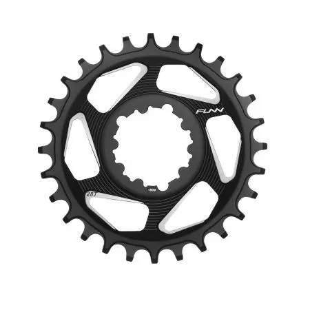 Zębatka mechanizmu korbowego tarcza FUNN SOLO DX 28T czarna - CH16SD28S11-01 - CH16SD28S11-01