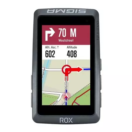 Licznik rowerowy Sigma ROX 12.1 EVO BASIC czarny - X1040 - X1040