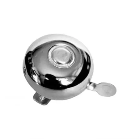 Dzwonek rowerowy 55mm stalowy srebrny - DZW/JY-B11
