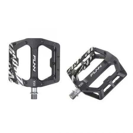 Pedały rowerowe FUNN FUNNDAMENTAL GRS aluminium 6061 CNC czarne - PD19MLL-01