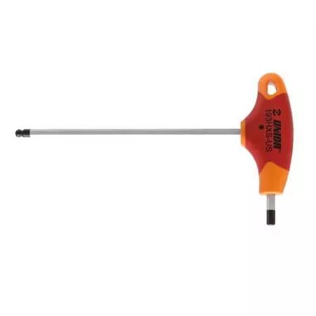 Klucz imbusowy UNIOR kulisty 5  uchwyt T US - 625119