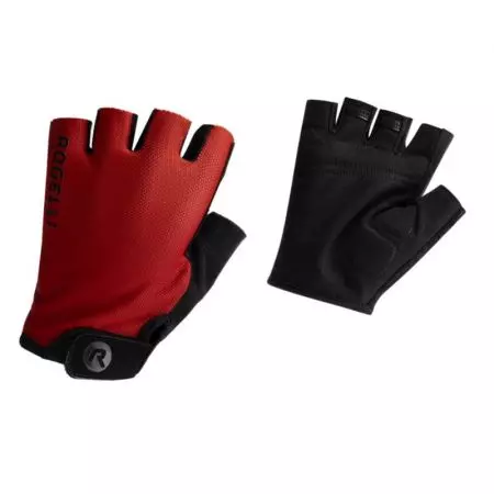 Rękawiczki rowerowe Rogelli CORE krótkie czerwone S - 351603-2