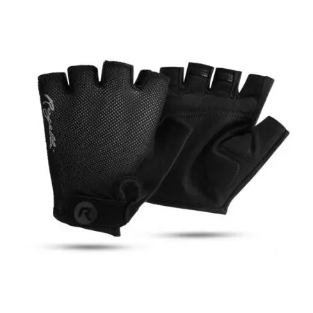 Rękawiczki rowerowe Rogelli CORE damskie krótkie czarne XS - 351623-1