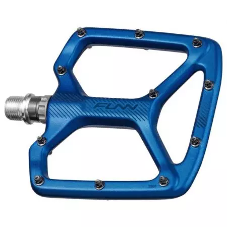 Pedały rowerowe FUNN PYTHON gen2 PD23PN-10 ALU łożyska maszynowe niebieskie - PD23PN-10