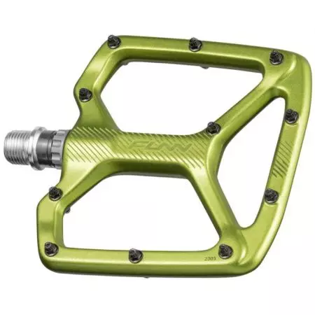 Pedały rowerowe FUNN PYTHON gen2 PD23PN-27 ALU łożyska maszynowe zielone - PD23PN-27