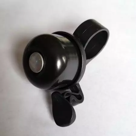 Dzwonek rowerowy na kierownicę TranzX CD-602EB czarny - CD602EB