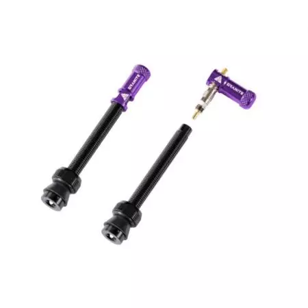 Wentyle Bezdętkowe Tubeless Granite 60mm purpurowe - GVS18L60-17