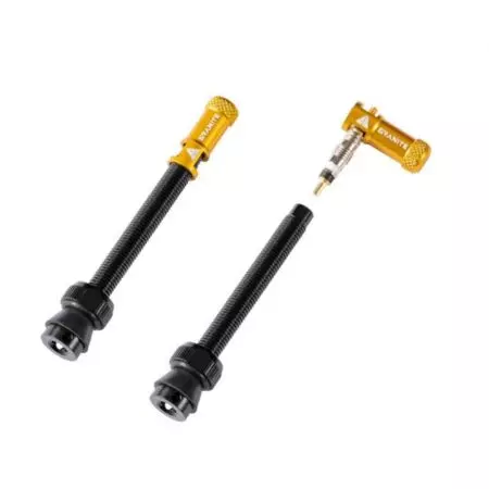 Wentyle Bezdętkowe Tubeless Granite 60mm złote - GVS18L60-15