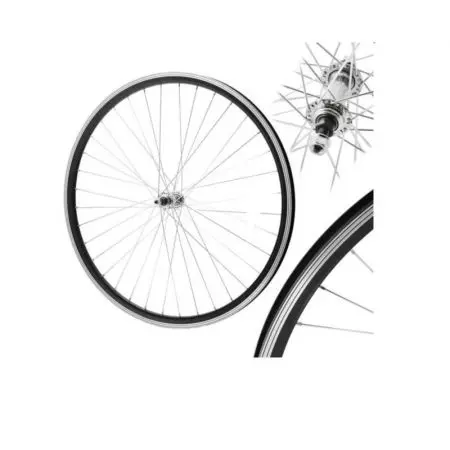 Koło rowerowe 26'' przód stożek O-czarna P-czarna Shimano - K26-P-S-CCSH