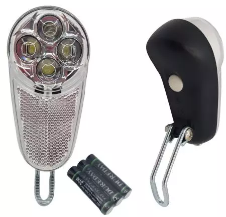Lampka przednia rowerowa JY-371 LED odblask - JY-371