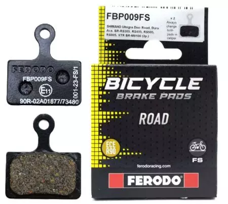Okładziny hamulcowe rowerowe Ferodo E-bike żywiczne do Shimano Ultegra GRX - FBP009FS