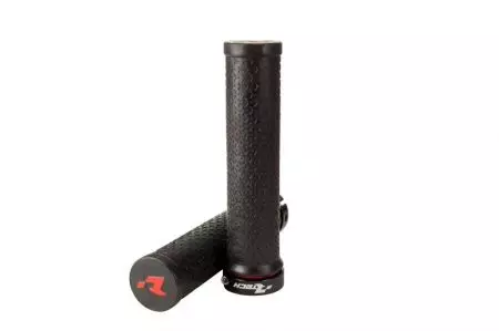 Chwyty rowerowe R-Bike Lock ON obejma CNC czarne - B-MPRBIKENR20