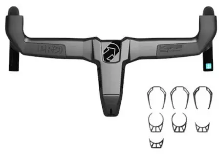 Kierownica rowerowa PRO Vibe Evo 115mm/40cm carbon - PRHA0604