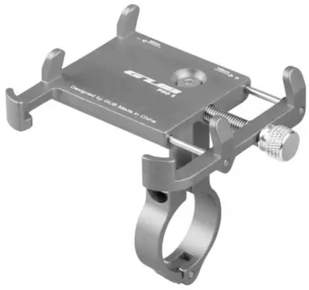 Uchwyt rowerowy na telefon GUB PRO-2 aluminiowy regulowany 3.5 do 6.2 cali - PRO-2 GR