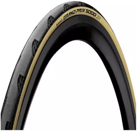 Opona rowerowa Continental Grand Prix 5000 AllSeason kremowa 28mm - CO0101902