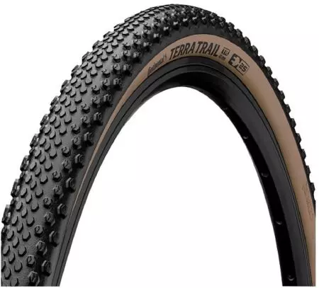 Opona rowerowa Continental Terra Trail 700x40 brązowa - CO0150673