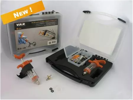 Zestaw VAR do odpowietrzania hamulców DOT