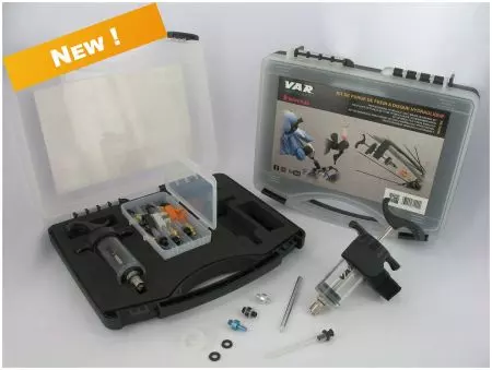 Zestaw VAR do odpowietrzania hamulców olej mineralny