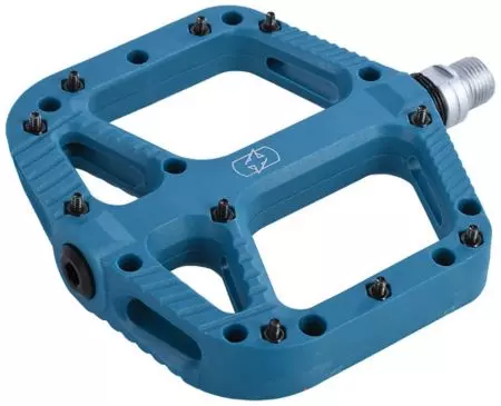 Pedały rowerowe OXC Loam 20 giwnt 9/16 platforma piny niebieskie - OXFPE640U