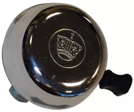 Dzwonek rowerowy OXC logo korony chromowany - OXFBE150B