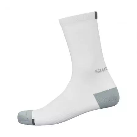 Skarpety rowerowe Shimano Performance białe L-XL 45-48 - ECWSCBSXS14UW0161