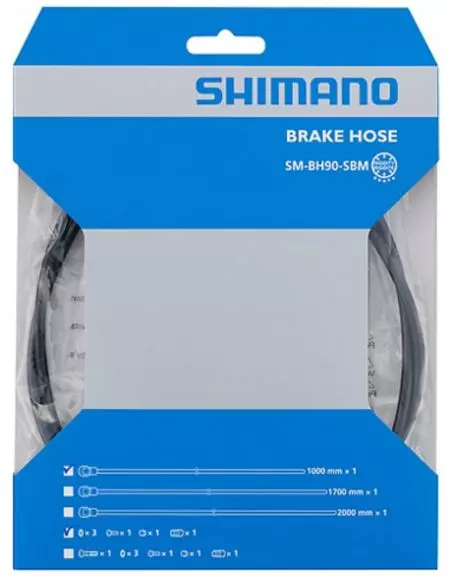 Przewód olejowy Shimano 1000mm SM-BH90-SBM - ISMBH90SBMLL100A
