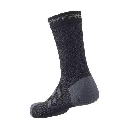 Skarpety rowerowe Shimano S-Phyre Merino czarne L-XL 45-48 - ECWSCBWUS31ML0161
