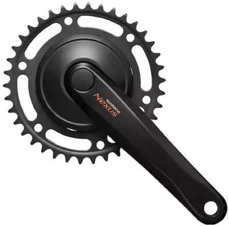 Mechanizm korbowy Shimano FC-C6000 1rz 38T 170mm czarna - EFCC6000C8L