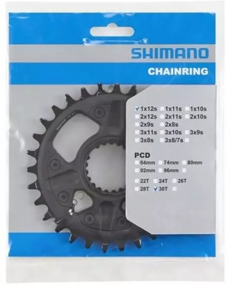 Tarcza mechanizmu korbowego Shimano FC-M6100-1 30T - Y0L198040
