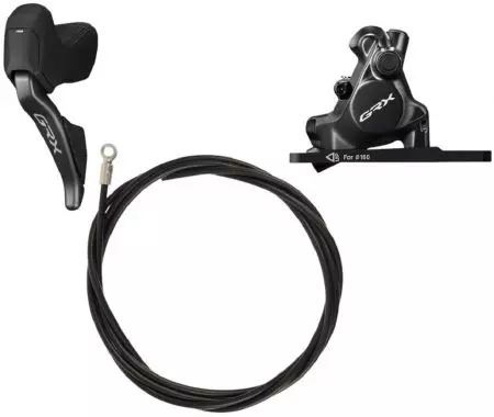 Zestaw hamulcowy Shimano GRX ST-RX825 BR-RX820 1000mm przód - IRX8251DLF6SC100A
