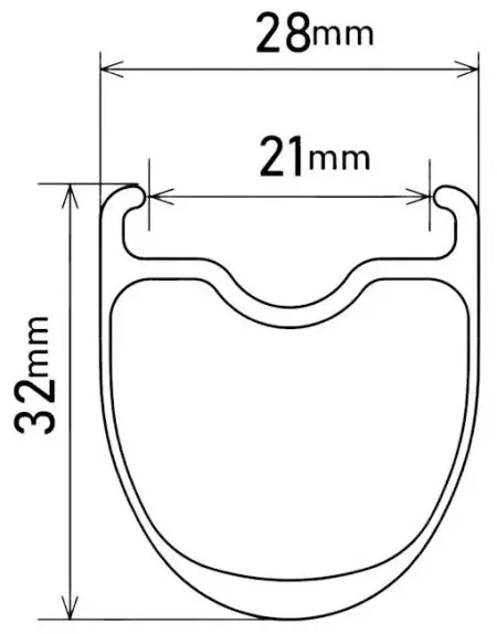 Koło tylne Shimano RS710-C32 11-12rz - EWHRS710C32LRED
