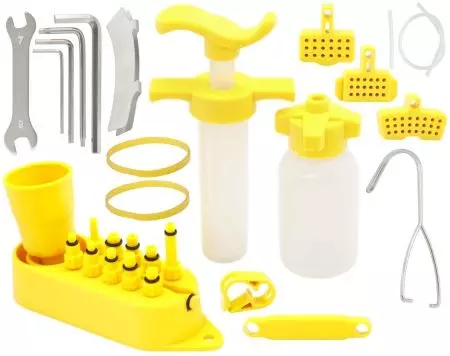 Zestaw do odpowietrzania hamulców rowerowych VINI do SHIMANO Premium BOX