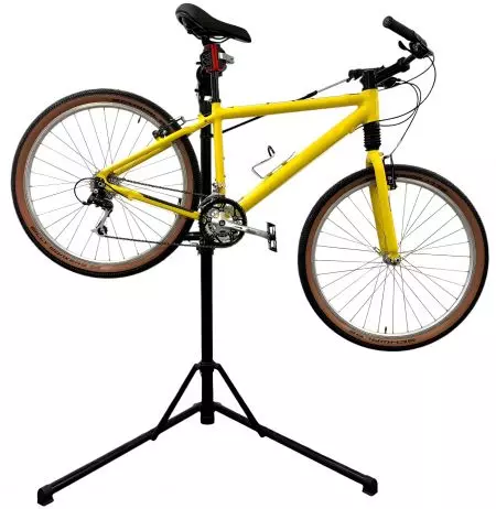 Stojak rowerowy serwisowy wieszak regulowany z półką E-bike Profesjonalny