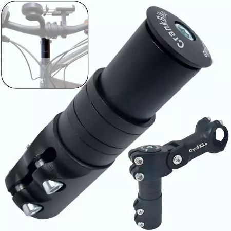 Adapter przedłużka wspornik mostek kierownicy regulowany na rower Ahead 115mm
