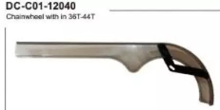Osłona łańcucha i mechanizmu korbowego 36-44T - VINICR01