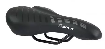 Siodełko rowerowe Monte Grappa Asola czarne - SIM6200