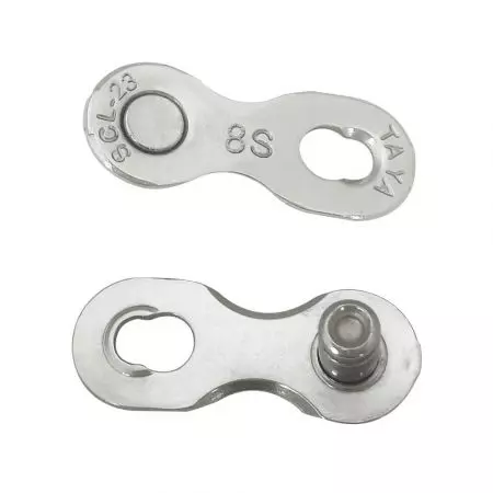 Spinka do łańcucha rowerowego 8s Taya Sigma+ SCL-23 srebrna - LAN075