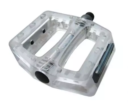 Pedały rowerowe Wellgo B107 BMX transparentne - PED108