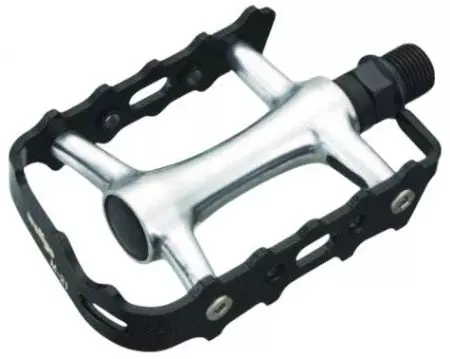 Pedały rowerowe Wellgo M-21 MTB aluminium czarno-srebrne - PED210