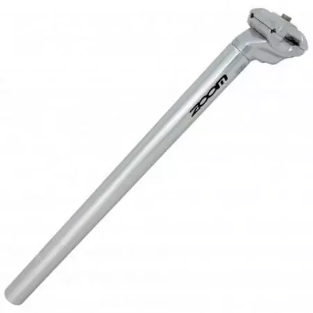 Sztyca wspornik siodełka Zoom 25.4x400mm srebrny - SIOW101