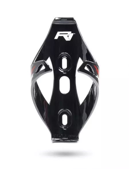 Koszyk na bidon Raceone X1 czarny połysk - KOB010