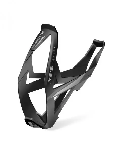 Koszyk na bidon Raceone X25 carbon czarno srebrny - KOB060