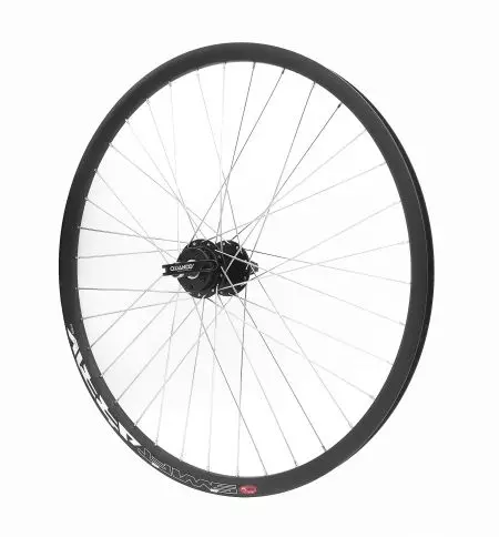 Koło rowerowe 26" tylne wolnobieg tarcza czarne