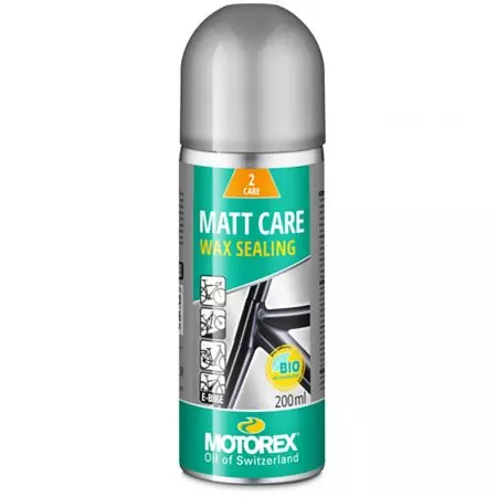 Wosk do zabezpieczania ram rowerowych Motorex Matt Care aerozol 200ml  - MOT311125
