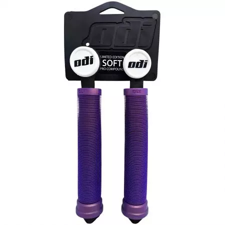 Chwyty rowerowe Odi Longneck SLX 160mm Fioletowe
