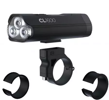 Lampka rowerowa Oxford Light UltraTorch CL1600 przednia USB 3X LED - OXFORDLD756