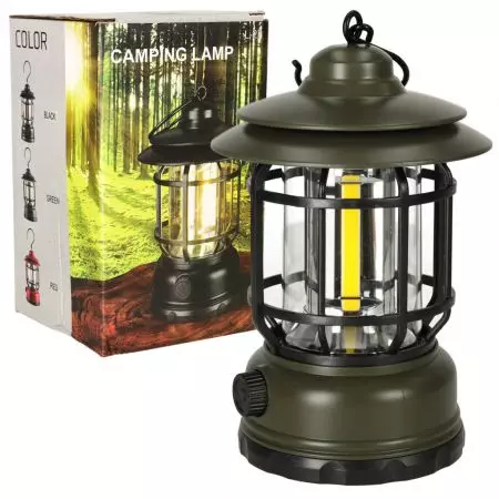 Lampa ogrodowa kempingowa na biwak piknik akumulatorowa USB - KX4066